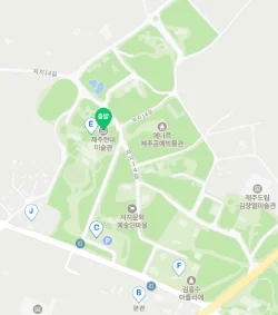 제주현대미술관 위치 지도