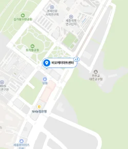 비오케이아트센터 위치 지도