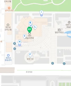 대전예술의전당 위치 지도